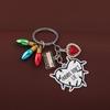 Stranger Things Keychain Heart Light With Magnet Tape Friendship Gift For Teens
