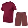 Herren Sommer Sport Freizeit Set: T-Shirt & Shorts für Fitness & Laufen