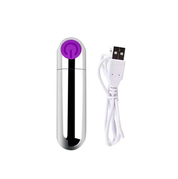 USB Charge Powerful Bullet Vibrator Women Clitoral Stimulator Vaginal G Spot Masturbation 10 Speed Vibrators Adult Sex Toys