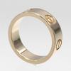 CARTIER Love Classic Model Ring K18 yellow gold #4.7(US Size) 6.38g Women Used