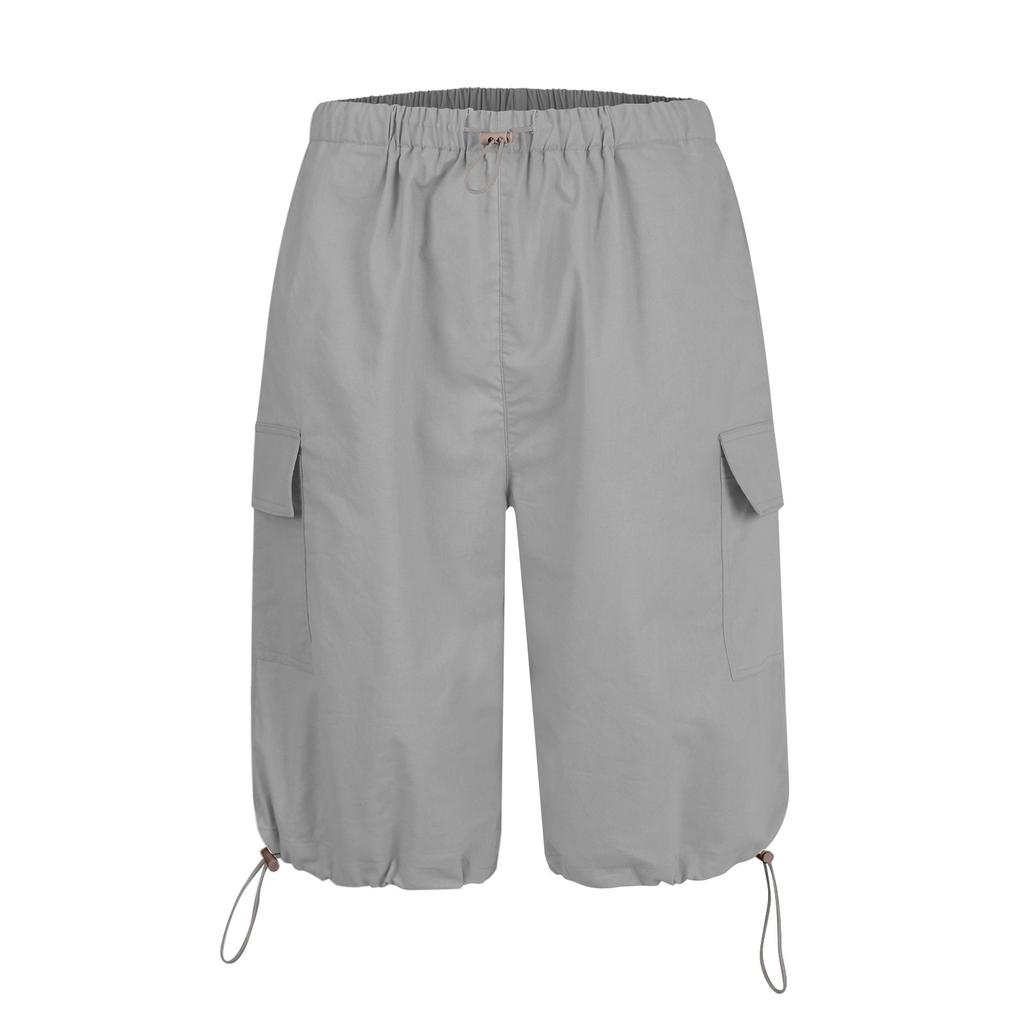 Women's Summer High Waist Casual Loose Work Pants With Pockets