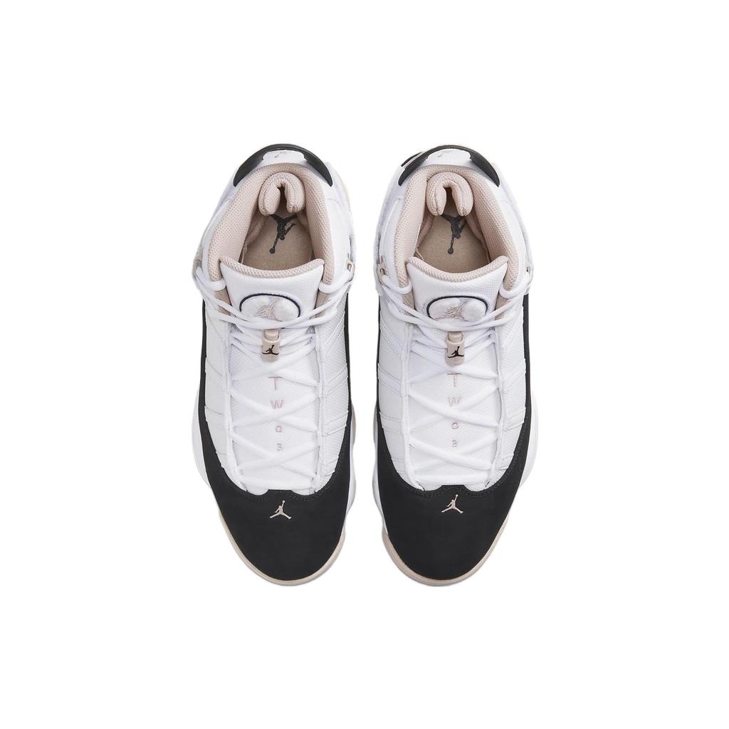 Jordan 6 Rings White Fossil Stone Black 322992-112