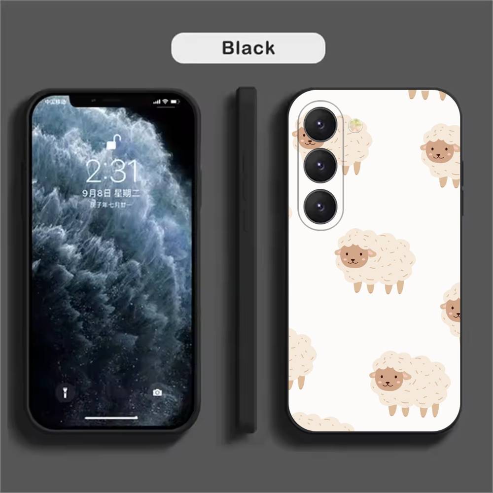 Wildblume Neue Erdbeere Lamm Handyhülle Für Samsung Galaxy A52 A42 A32 A22 A12 A02S A72 A73 A51 A41 A31 A21S A71 A40 A30S A20S