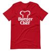 BURGER CHEF Vintage Style Restaurant Graphic Tee Shirt Short-Sleeve T-Shirt