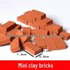 Miniature Building Bricks: DIY Retro Micro Landscape & Sand Table Scene Assembly Kit