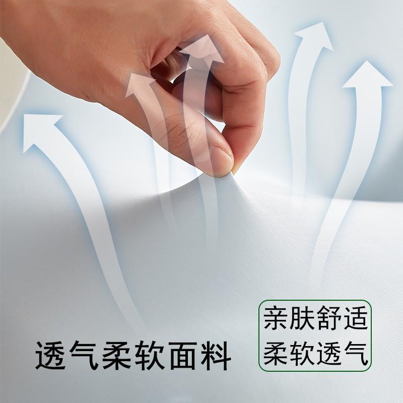 Ergonomic Memory Foam Pillow Prone Sleeping Neck Support Phone Use Breathable Soft Single Person