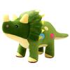 Large Dinosaur Plush Toy - Tyrannosaurus, Triceratops, Brachiosaurus Pillow for Kids, Boys' Birthday Gift