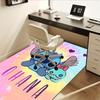Office Rug Stitch, Ohana theme 3D Printed Anti-Slip Rug-Machine Washable for Living Room
