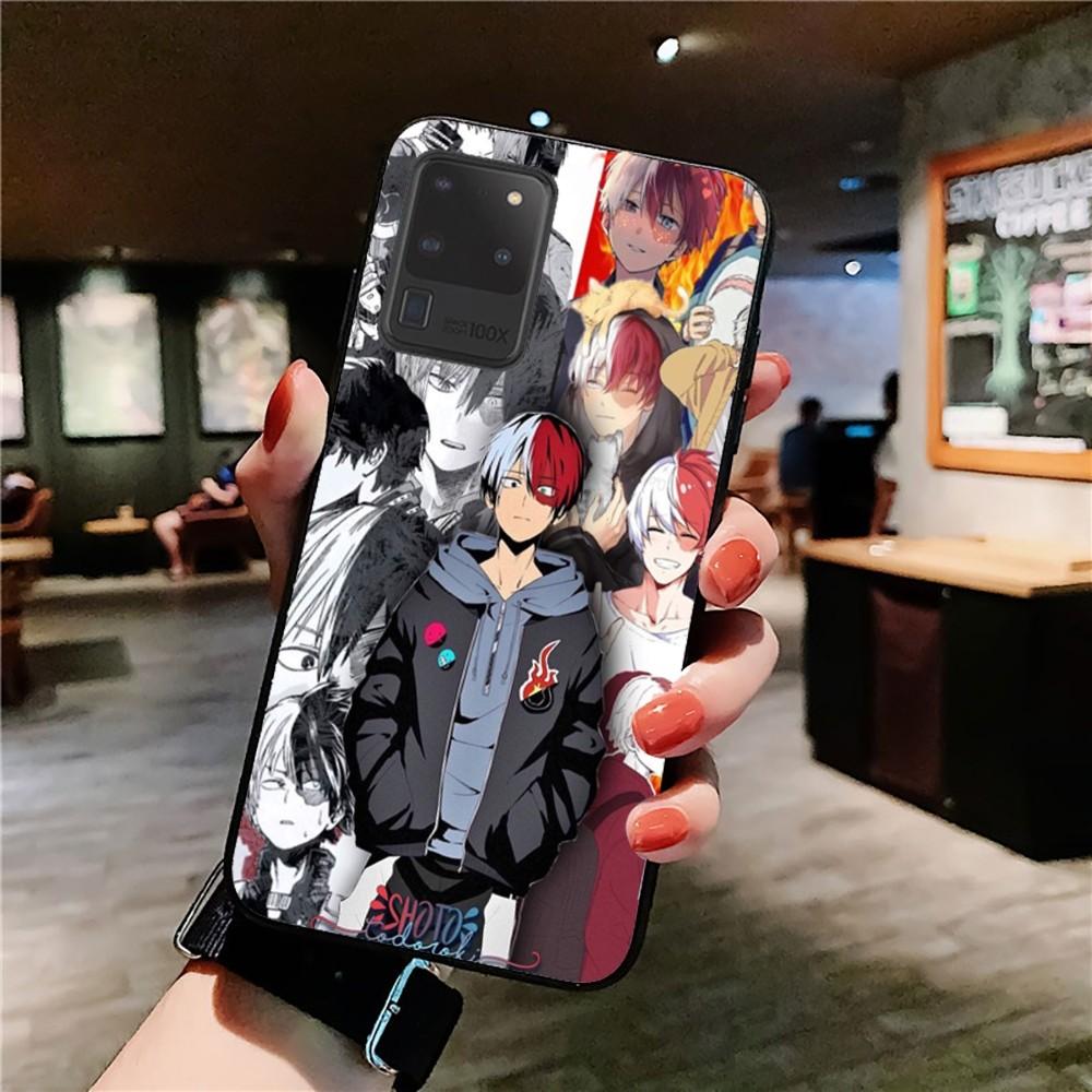 My Hero Academia Shoto Todoroki Handyhülle Für Samsung S 9 10 20 21 22 23 30 23 24 plus lite Ultra FE S10lite Fundas