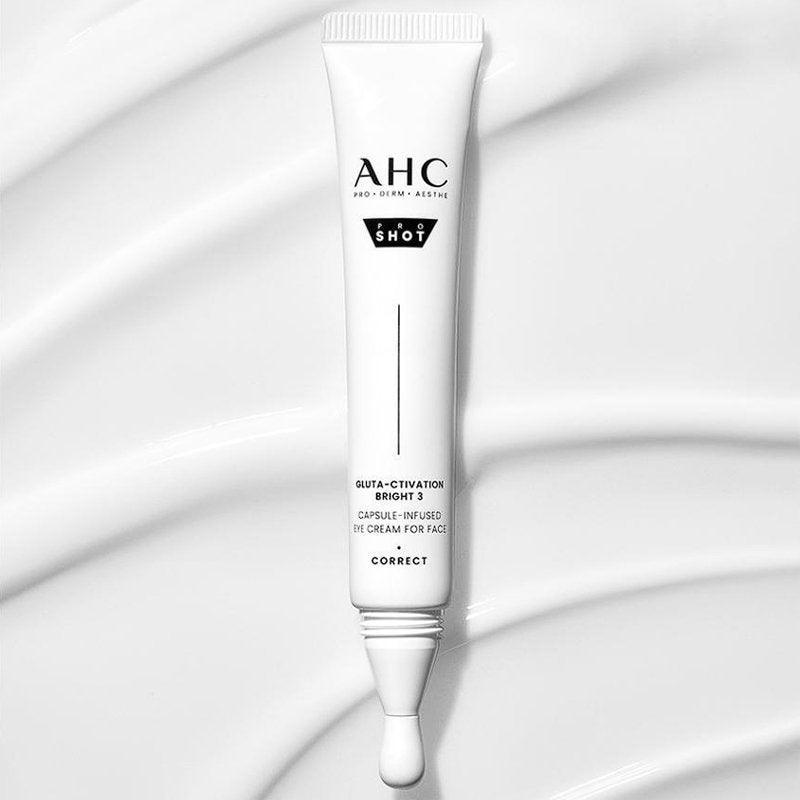 AHC Pro Shot Gluta-Ctivation Bright 3 Capsule-Infused Eye Cream for Face 30ml