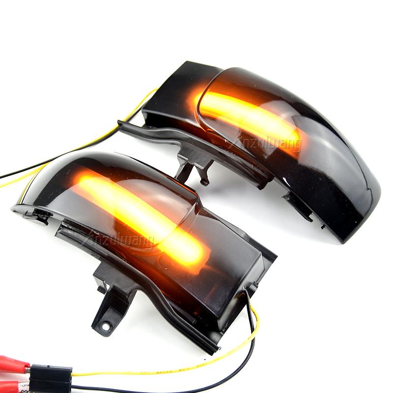 Para VW Touran 2003 2004 2005 2006 2007 2008 2009 Luz de seta LED Luz indicadora de espelho retrovisor dinâmico