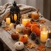 Multi Sizes Faux Pumpkin Tabletop Decor Halloween Artificial Decoration  Harvest Season Decor