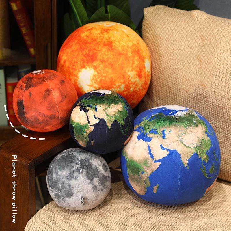 Innovatives Sonnensystem Pädagogisches Planetarisches Plüschkissen Spielzeug Dekoration