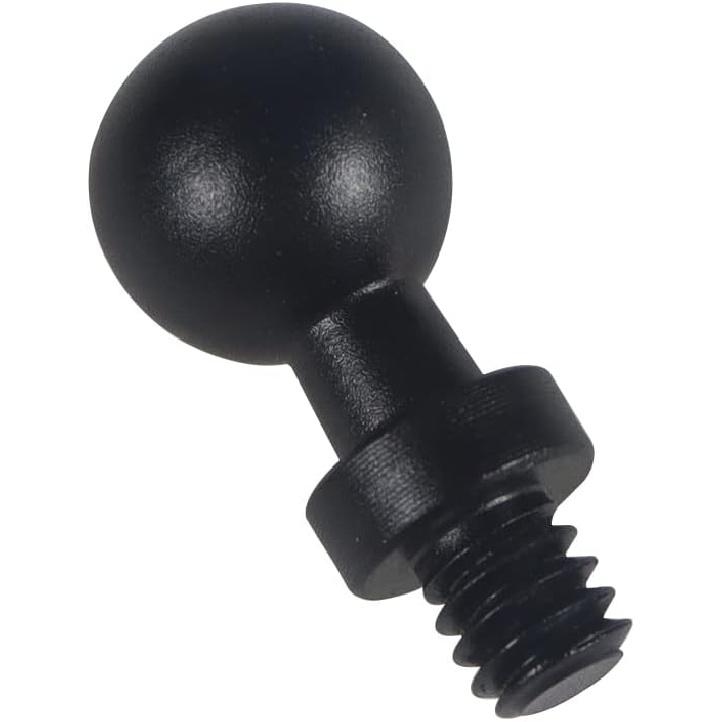 FEICHAO 20mm/17mm/15mm/13mm To 1/4 Screw/Hole Ball Head Mount Adapter for Action Camera Photography Accessories (20mm To 1/4 Screw)