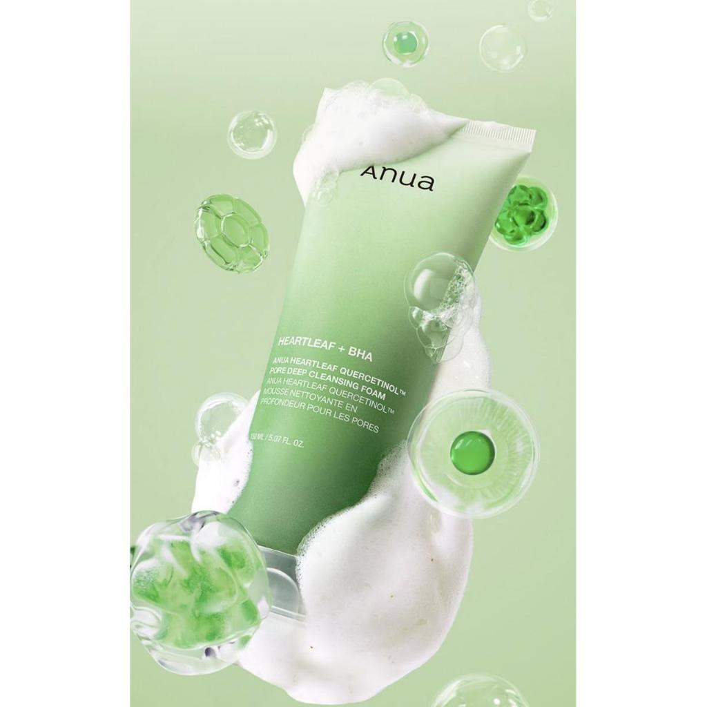 Anua Heartleaf Quercetinol Pore Deep Cleansing Foam 150ml