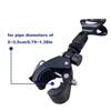1Pcs Drum Mic Clip Holder Microphone Crab Clamp Mount For Mic Stand&Drum Rim Adjustment 5/8 To 3/8 Thread Mic Clip