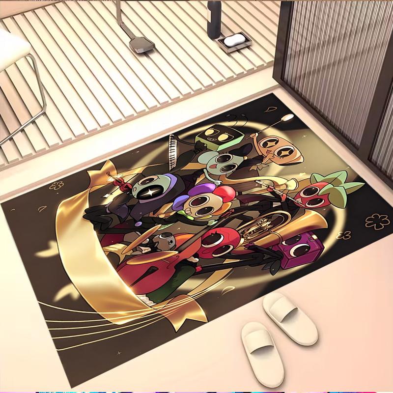 Dandy's Wereld Print Vloerkleed, Wasbaar Vloerkleed, Voor Entree Slaapzaal Wasruimte Kantoor Studeerkamer, Woondecoratie Verjaardag Kerstcadeau