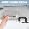 Car Sunglasses Holder Car Glasses Box Sun Visor ABS Storage Case Anti-Scratch Eyeglasses Protection Box Car Interior Accessories