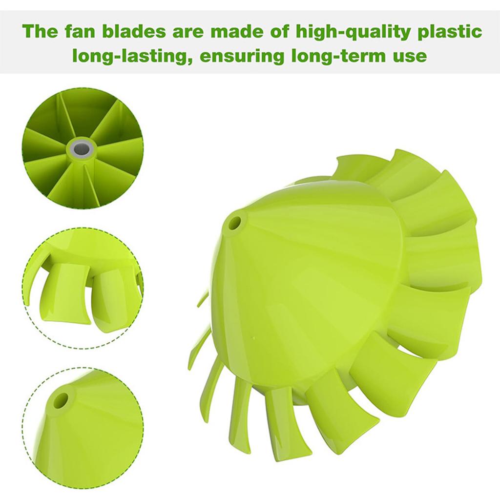 מאוורר מפוח אוורור בעל יעילות גבוהה מחליף עמיד לאורך זמן עלים עבור Homelite 529437004 ביצועים אופטימליים