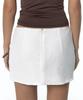 Kasiko Spangle Mini Skirt White