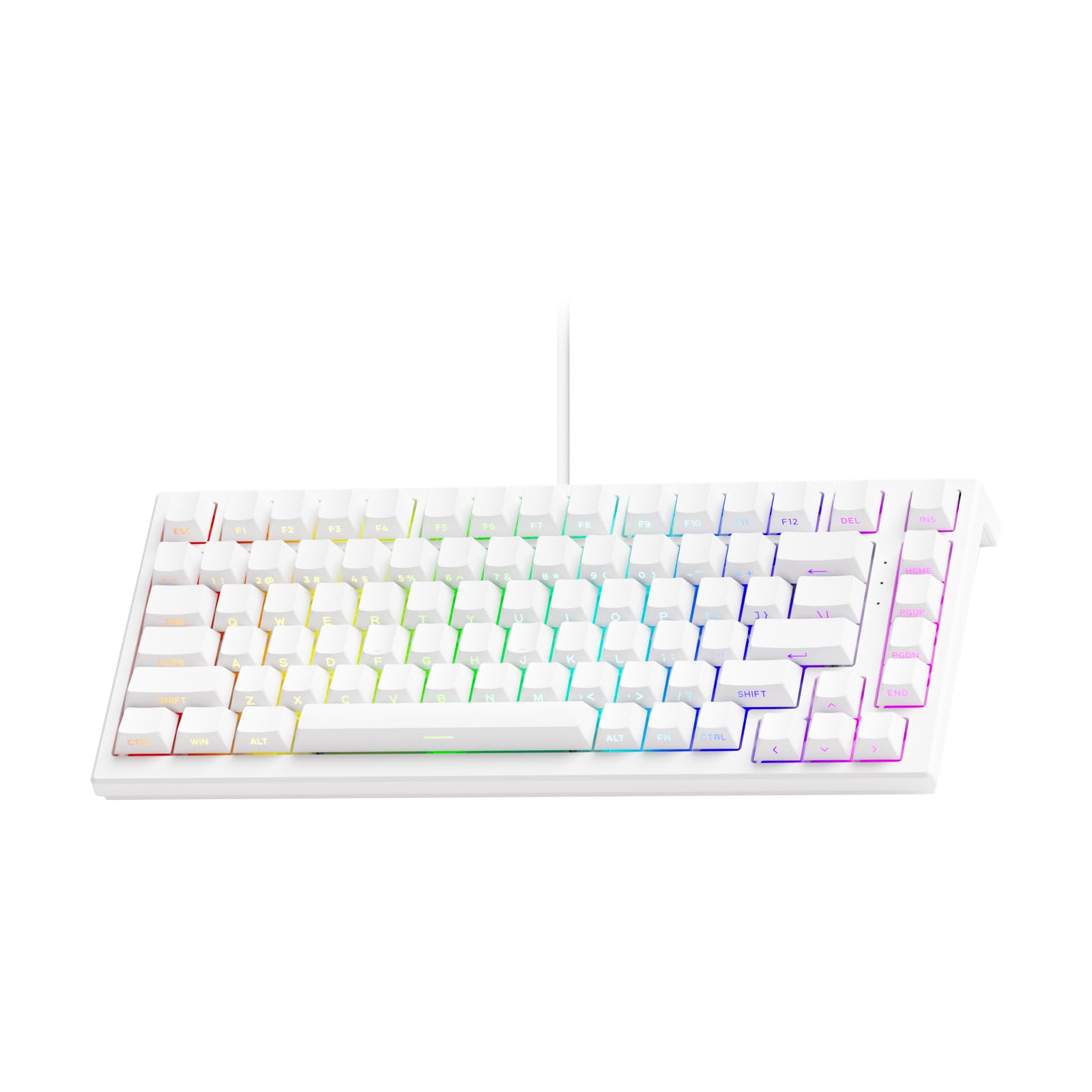 

Akko TAC75 HE Gaming English Rapid AstroAim Magnetic Hot Side 8000Hz Polling 16000Hz Scan SnapKey White Keyboard, 75% Layout, 0.005mm Trigger, білий