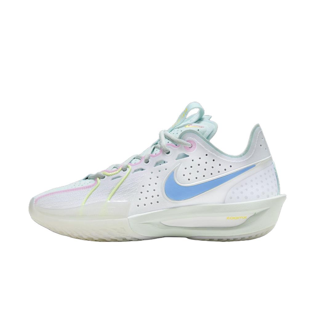 Nike Air Zoom GT Cut 3 White Aquarius Blue (Womens) Women Sneakers Aquarius-Blue-Mint-Foam HF5445-141