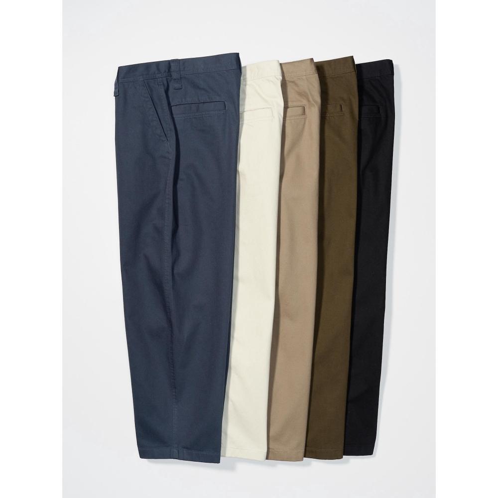 Uniqlo Wide Fit Chino Pants  Leg Length 72.5 74.5 Cm 