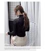 Women's Slim Fit Semi-High Neck Mesh Sequin Top - Long Sleeve, Autumn/Winter 2025