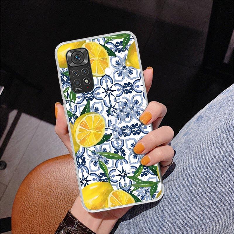 

Mediterranean Lemon Phnoe Case for Phnoe Case for Xiaomi Redmi Note 15 14 14S 13 Pro Plus 12 12S 11S 11E 10S 10 11T 5G Unique Co Note 13 Pro Plus