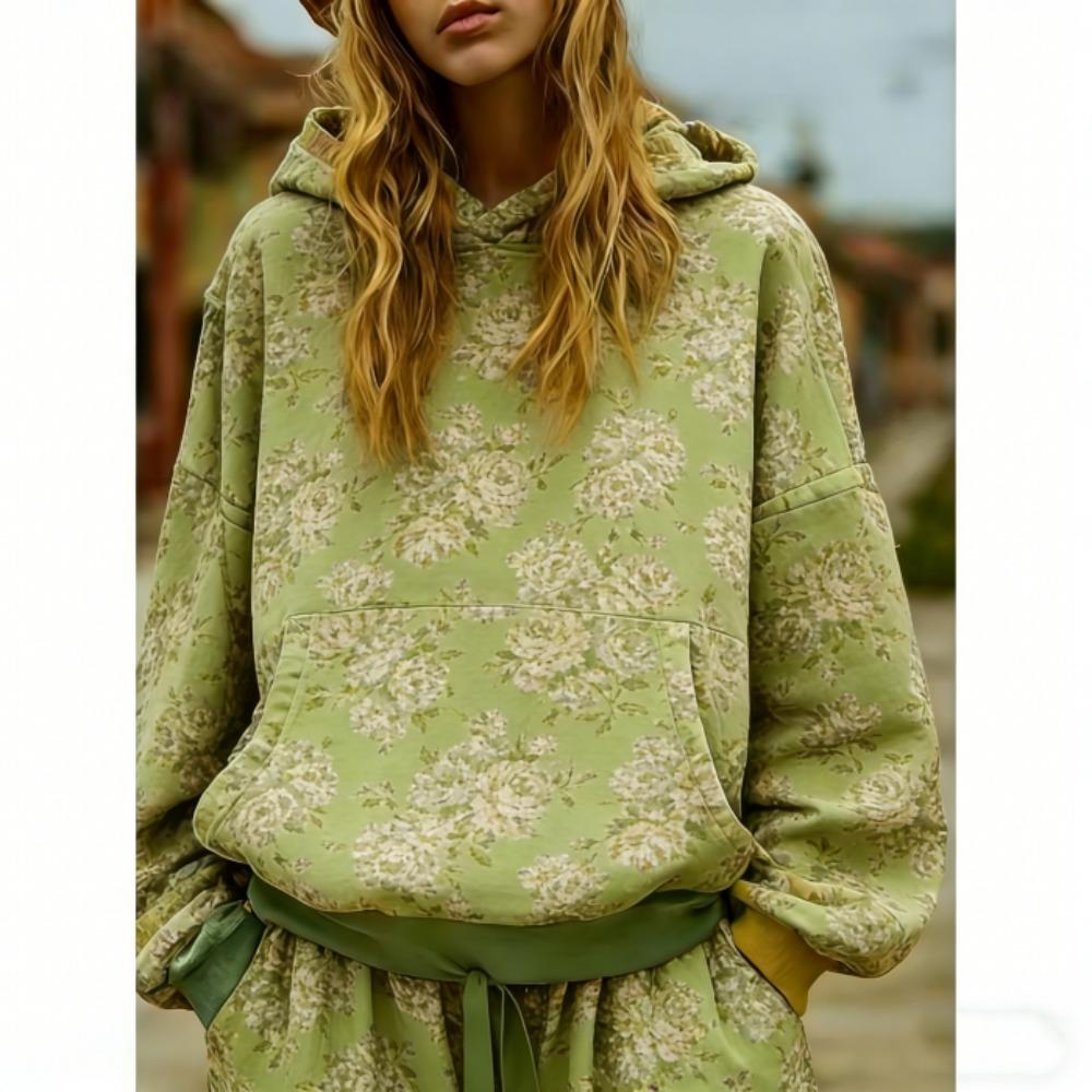 Spring Autumn European American Fashion 3d Print Hoodie Women Bohemia Casual Hoodie Streetwear Sweatshirt Women Clothes Top