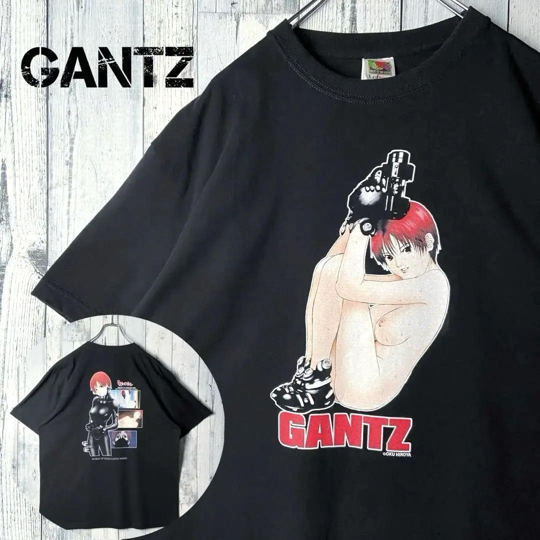 

[USED] Rare GANTZ T-shirt by Megumi Kishimoto, manga, anime, comic, size XL