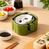 4/6Pcs Creative Cartoon Panda Snack Dish Stackable Ingredients Sauce Plate  Table Decoration