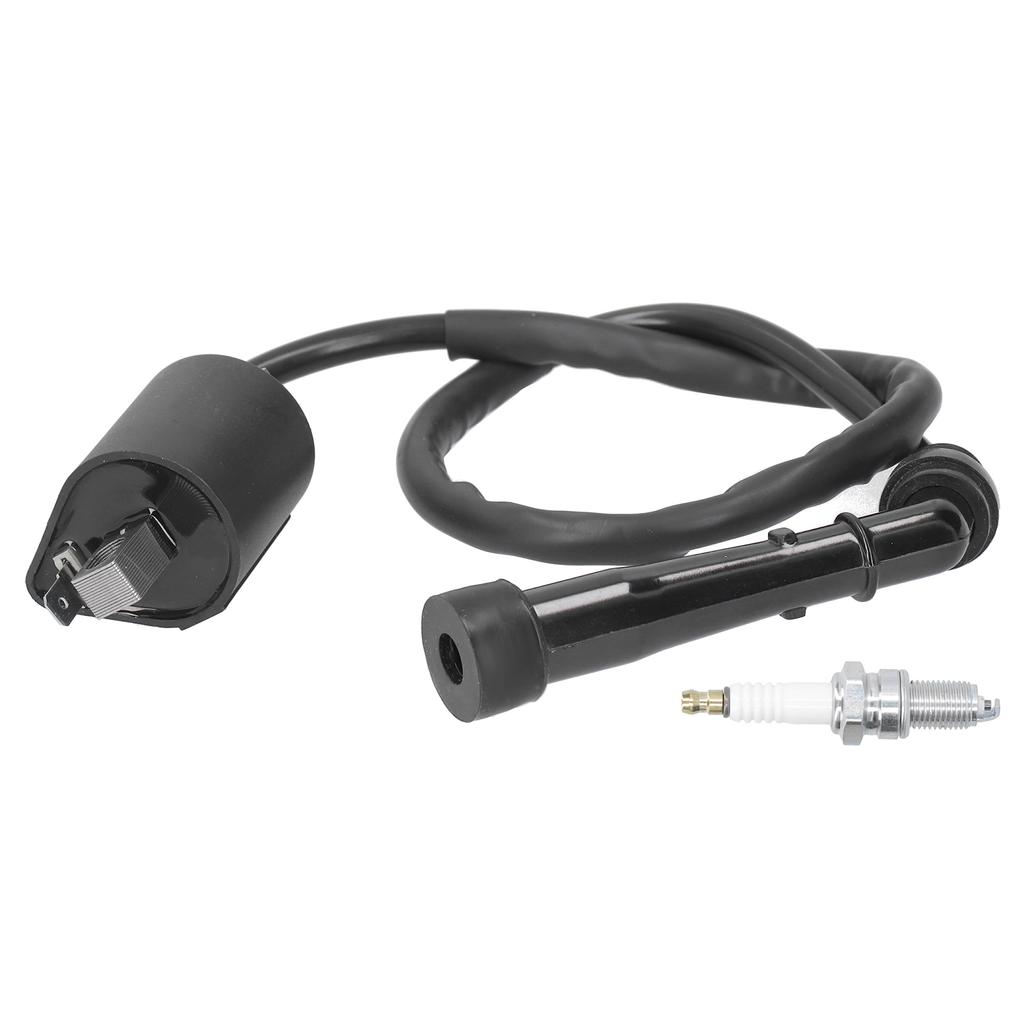 Ignition Coil Spark Plug Kit Vehicle Accessory Replacement Fit for Yamaha Grizzly 660660R