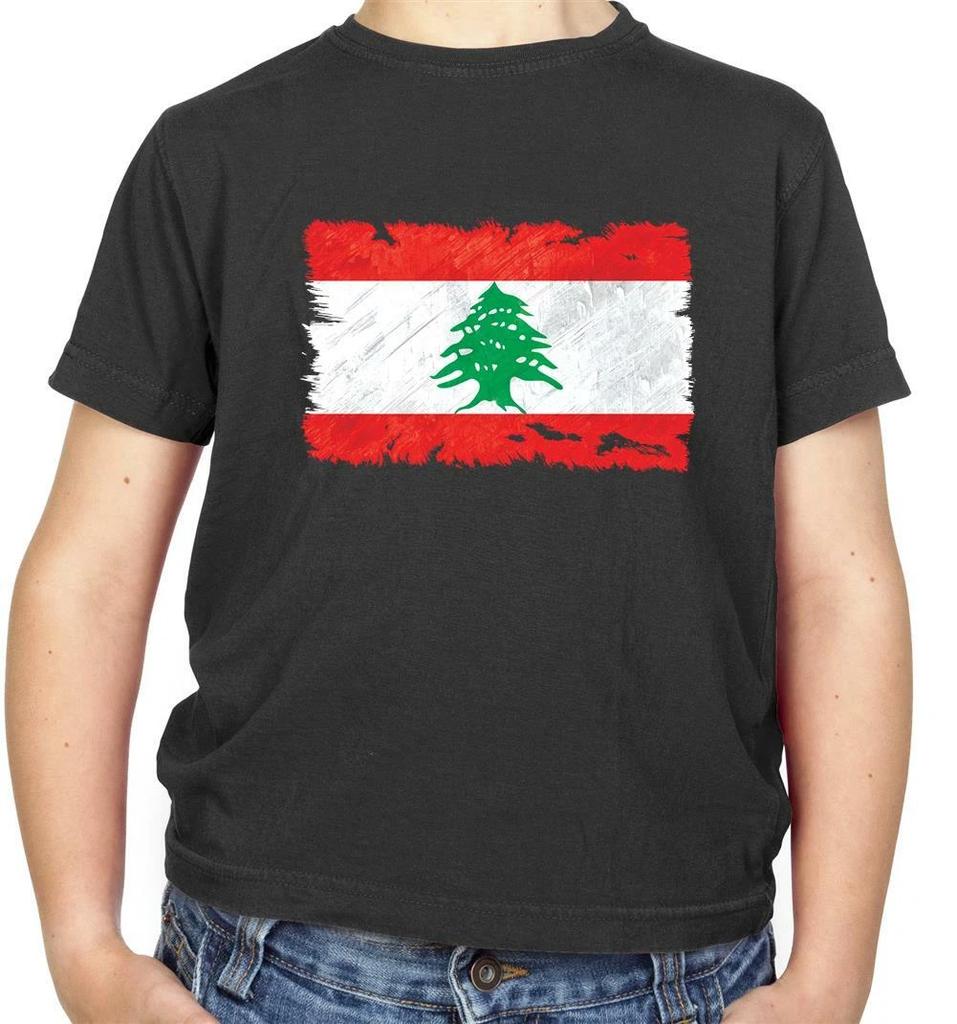 Lebanon Flag Kids T-Shirt - Beirut - Lebanese - Republic - Flags - Country
