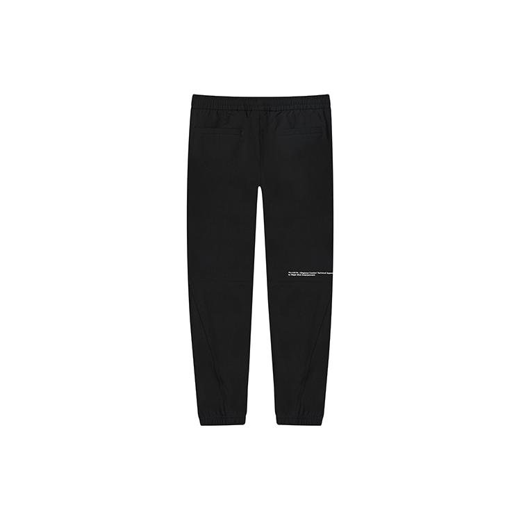 New FILA Casual Pants Men's Jet Black F11M249801FBK