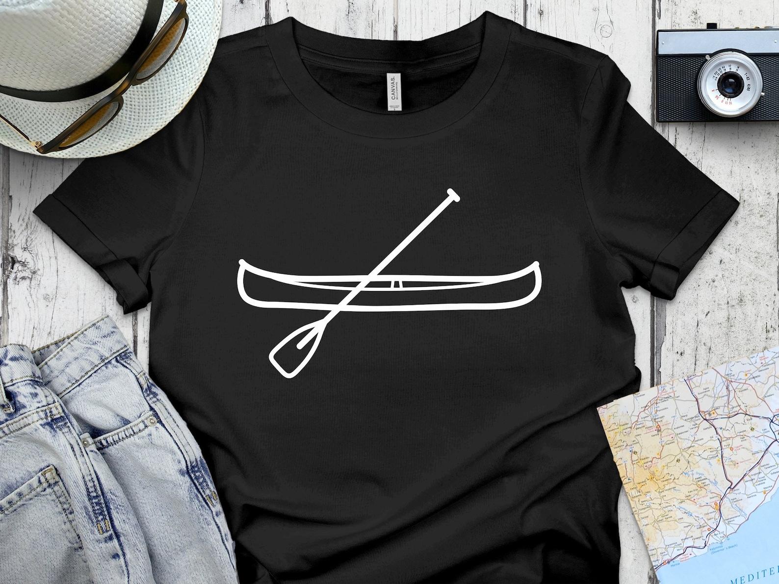 Canoe Shirt Kayaking Canoeist Gift Canoeist Kayak Tshirt XL