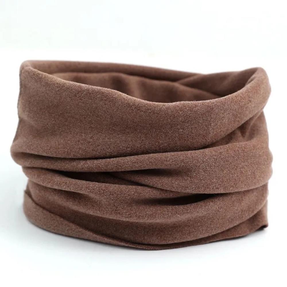 Fashion Soft Velvet Neck Warmer Women Men Sports Face Neck Cover Winter Skating Running Hiking Scarves Thickened Warm Tube Scarf