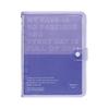 King Jim Collection Your Regular Binder, FabLab, "See Favorites," Size, Purple, FL5210-PU