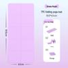 Foldable Non-Slip Yoga Mat for Beginners - Men's & Women's Fitness Mat