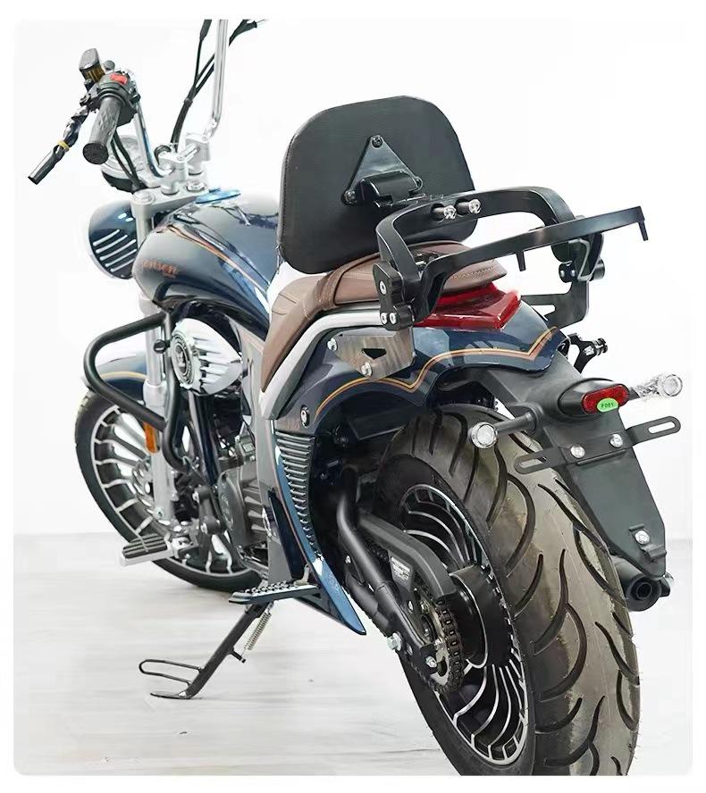 Zongshen Yomi YOMI Crash Bar Bumper, Retro Leather Side Bag, and Folding Backrest for ZS125-5A Motorcycle Accessories