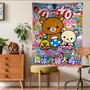 Japan Anime Cute Cartoon RRilakkuma Hanging Bohemian Tapestry Bohemian Wall Tapestries Mandala Kawaii Room Decor
