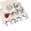Adorable White Cartoon Puppy Brooch - Cute Japanese Style Metal Badge Accessory for Bags