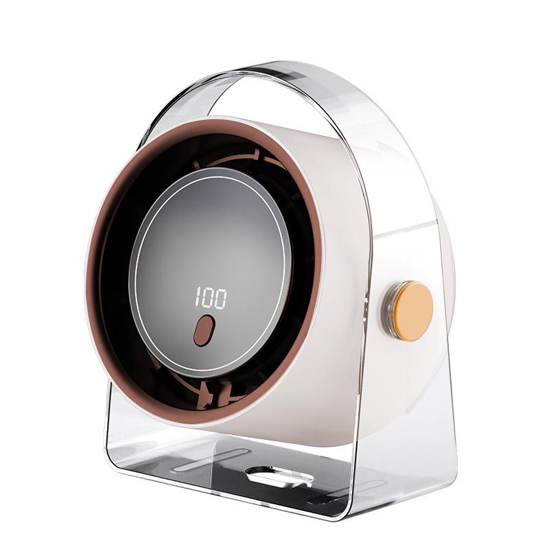 New USB Rechargeable Desktop Fan with Digital Display