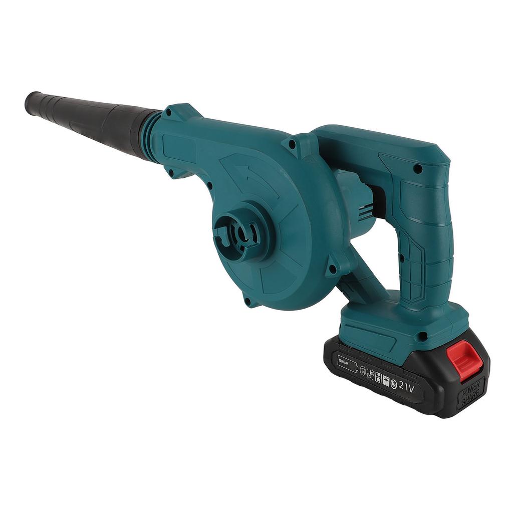 Leaf Blower 3 Speed Blowing Vacuuming Dual Function 1500mAh Battery Powered Leaf Blower for Dust Removal Cleaning