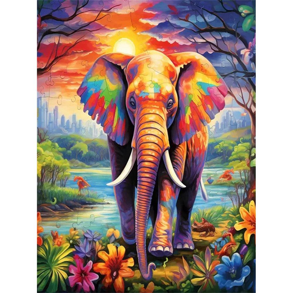 5D DIY Diamond Painting Animal Colorful Lion  Round Drill Embroidery Butterfly Owl Home Decor Cross Stitch Kits