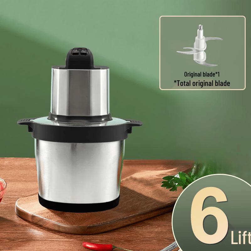 ZISIZ 6L Electric Multi-functional Meat Grinder