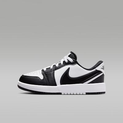 Air Jordan 1 Low RM EasyOn GS 'Black White'