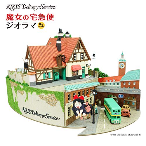 Sankei Studio Ghibli Series Kiki's Delivery Service Diorama Paper Craft MP07-37