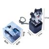 Rechargeable Dog Cat Fidget Toy Clicky Keyboard Decompression Toy Barking and Meowing Keychain