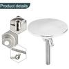 Easy Installation Kitchen Sink Tap Hole Cover Stainless Steel 2 Diameter